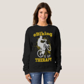 Sweatshirt E Bike    Riding E Bikes E Biker E Biking (Devant entier)