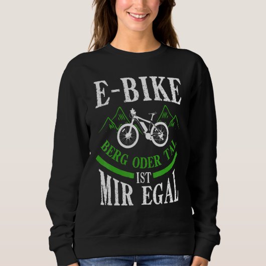 Sweatshirt E Vélo E Vélo E Vélo Électrique Homme à vélo dire (Devant)