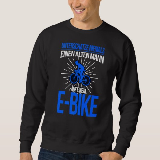 Sweatshirt E Vélo Hommes dire électrique Vélo homme vélo (Devant)