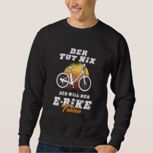 Sweatshirt E Vélo Tour Cyclistes