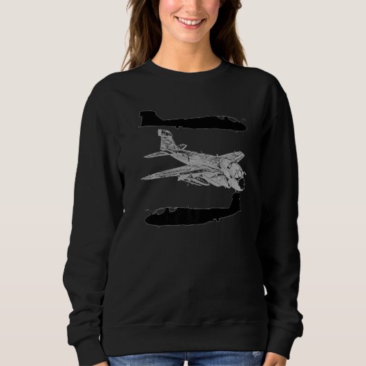 Sweatshirt Ea 6b Prowler - Avion d'attaque électronique de br (Devant)