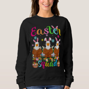 Sweatshirt Eagle Bunny Ear Easter Squad Bald Eagle Bird Happy