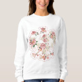 Sweatshirt Eagle polonais floral (Devant)