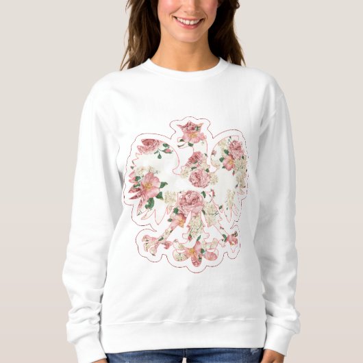 Sweatshirt Eagle polonais floral (Devant)
