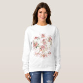 Sweatshirt Eagle polonais floral (Devant entier)
