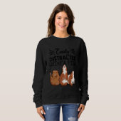 Sweatshirt Easily Disctracted By Guinea Pigs Animal Lover Pig (Devant entier)