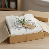 Sweatshirt Easily Distracted by Cats and Books Coquette Art