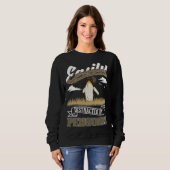 Sweatshirt Easily distracted by Penguins (Devant entier)