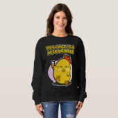 Sweatshirt Easter beer design for women  This Chick is a Beer (Devant entier)