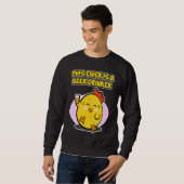 Sweatshirt Easter beer design for women This Chick is a Beer (Devant entier)