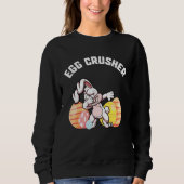 Sweatshirt Easter Egg Crusher Dabbing Bunny Candy kids  Sprin (Devant)