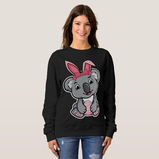 Sweatshirt Easter Egg Hunt Bunny Ear Koala Easter Day 2023 (Devant entier)