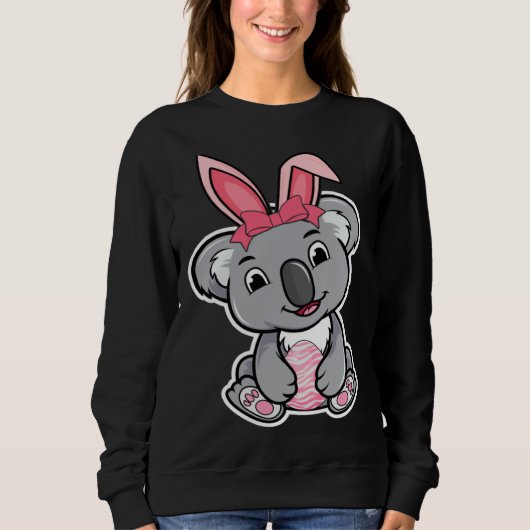 Sweatshirt Easter Egg Hunt Bunny Ear Koala Easter Day 2023 (Devant)