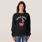 Sweatshirt Easter Mama Bunny Flamingo Mm Grandma Bunny Kids (Devant entier)