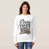 Sweatshirt "Easy Tiger Design" (Devant entier)