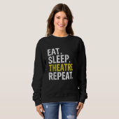 Sweatshirt Eat Sleep (Devant entier)