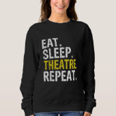 Sweatshirt Eat Sleep (Devant)
