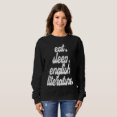 Sweatshirt Eat Sleep Brand (Devant entier)