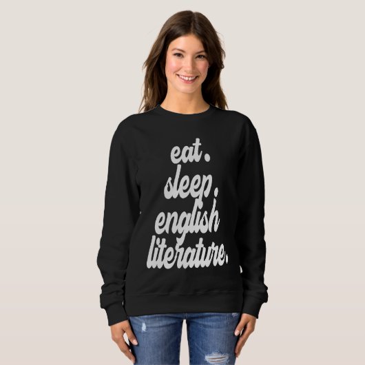Sweatshirt Eat Sleep Brand (Devant entier)