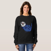 Sweatshirt Eau Splash Jote Loupe de mer (Devant entier)