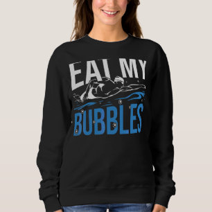 Sweatshirt Eau Sport Natation Coach Swimmer Citation Manger M