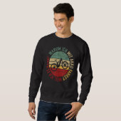 Sweatshirt Ebike Vélo Rider Batterie électrique E Vélo Mounta (Devant entier)