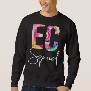 Sweatshirt EC Squad Tie Dye Retour À L'École Femmes Reconnais