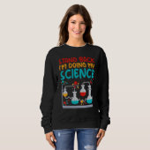Sweatshirt Écartez-vous, je fais mes Sciences Professeur de (Devant entier)