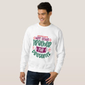 Sweatshirt Échangerai frère contre cadeaux (Devant entier)