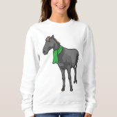 Sweatshirt Écharpe de cheval (Devant)