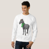 Sweatshirt Écharpe de cheval (Devant entier)