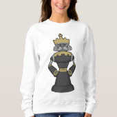 Sweatshirt Échecs King Crown Chess (Devant)