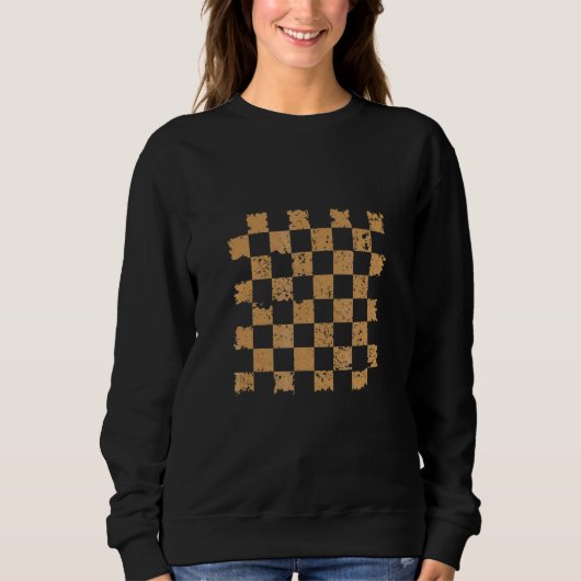 Sweatshirt Échecs Rétro (Devant)