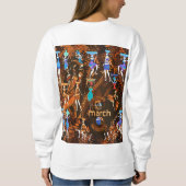 Sweatshirt Echoes of Empowerment: March 8th (Dos)