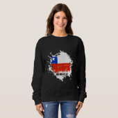 Sweatshirt Éclaboussure de Chili (Devant entier)