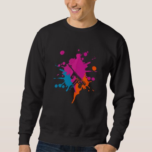 Sweatshirt Éclairage coloré (Devant)