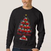 Sweatshirt Éclairage de Noël correspondant Père Noël Camion R (Devant)