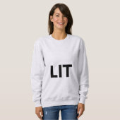 Sweatshirt éclairé (Devant entier)