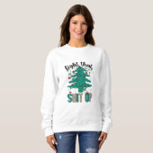 Sweatshirt Éclairer Noël (Devant entier)