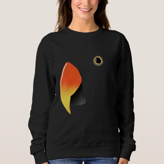 Sweatshirt Eclectus Parrot (Devant)