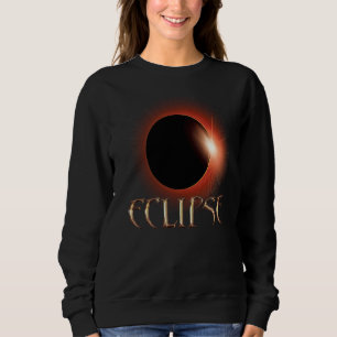 Sweatshirt Éclipse annuelle 14 oct. 2023 et éclipse totale d'