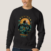 Sweatshirt Eclipse Phases Total Solar Eclipse 2024 Totality A (Devant)