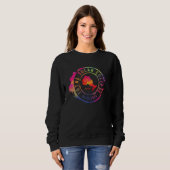 Sweatshirt Éclipse solaire totale 2024 Canada Ontario Hamilto (Devant entier)