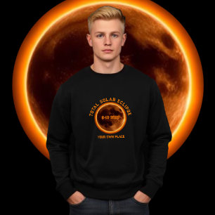 Sweatshirt Éclipse Solaire Totale 2026