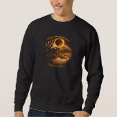 Sweatshirt Éclipse Solaire Totale 2026 - Trajectoire de Total (Devant)