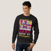Sweatshirt Éclos en 1982 Vieilli à la perfection (Devant entier)