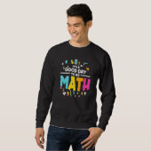 Sweatshirt Ecole d'enseignement des mathématiques C'est un bo (Devant entier)