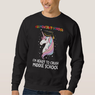 Sweatshirt École élémentaire I Crush Middle Graduated Middle