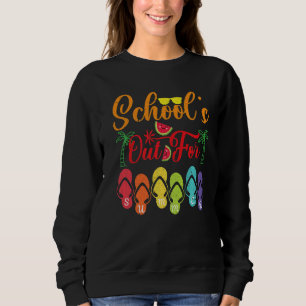 Sweatshirt Écoles pour l'été lunettes de soleil plage Sunset