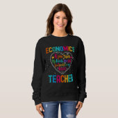 Sweatshirt Economics Teacher Appreciation Week Back to School (Devant entier)